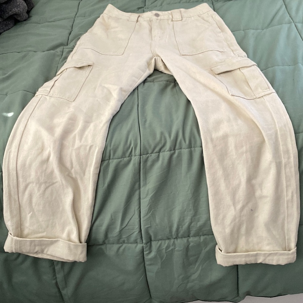 Khaki Cargo Pants Womens